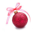 Christmas decoration isolated on white