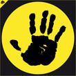 Emblem karate "Han of god"