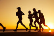 Group of runners Group of runners