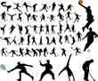 58 high quality sportsmen - vector 58 high quality sportsmen - vector