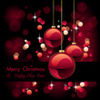 Merry Christmas Elegant red Merry Christmas Elegant red