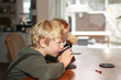 Photo: Boy and girl drinking hot chocolate Boy and girl drinking hot chocolate