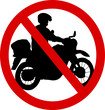 No motorcycle