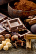 chocolate with ingredients-cioccolato e ingredienti chocolate with ingredients-cioccolato e ingredienti
