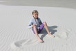 Mädchen am Strand 11