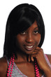 attractive young african-american woman