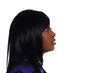 attractive young african-american woman