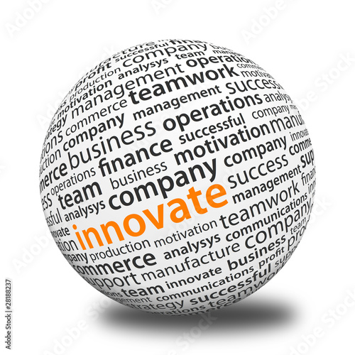 Illustration: Word Ball - Innovate Word Ball - Innovate
