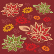 Fond Motif Fleurs de Lotus - Nénuphars