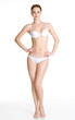 Sexy woman with beautiful perfect slim body