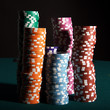 Pokerchips Stapel