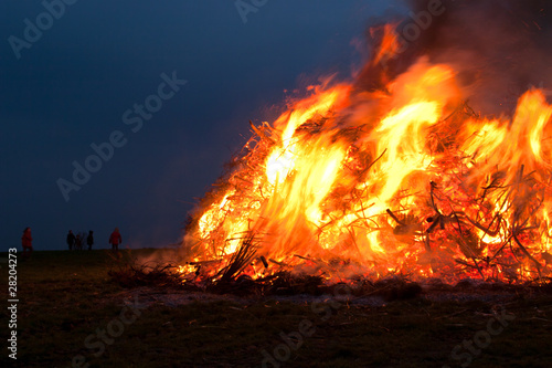 Foto: Osterfeuer Osterfeuer