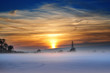 Beautiful winter landscape