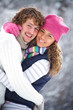 couple in winter