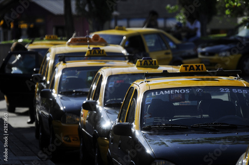 Photo: Taxi in coda Taxi in coda
