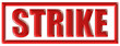 Stempel rot STRIKE