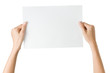 hands with paper