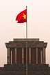 Ho Chi Minh Mausoleum at sunset, Hanoi, Vietnam. Ho Chi Minh Mausoleum at sunset, Hanoi, Vietnam.