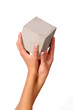 hands and cube