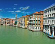 View from Bridge Ponte di Rialto in Venice View from Bridge Ponte di Rialto in Venice