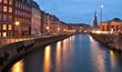 Copenhague au crépuscule Copenhague au crépuscule