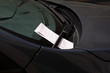 XXXL Two Parking Tickets on Car Windshield, Washington DC, USA