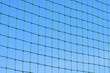 Photo: Net with blue sky on background Net with blue sky on background