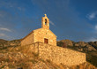 Ancient church on the top of mountain