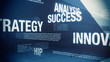 Video: Business Related Words Background Loop Business Related Words Background Loop