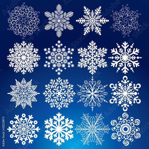 Vector: Decorative Snow Decorative Snow