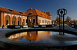 Fontaine by castle