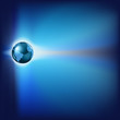 Abstract background with planet earth Abstract background with planet earth