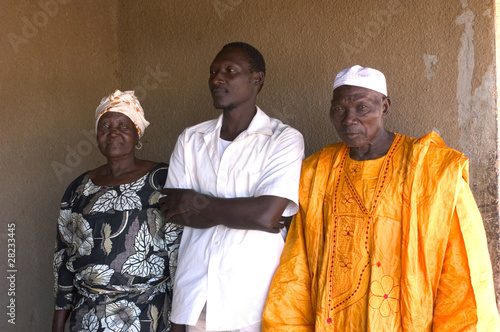 Photo: Famille africaine Famille africaine