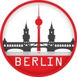 Vector: Berlin Oberbaumbrücke Friedrichshain Berlin Oberbaumbrücke Friedrichshain