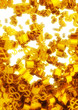 lot of falling Golden dollar symbols lot of falling Golden dollar symbols