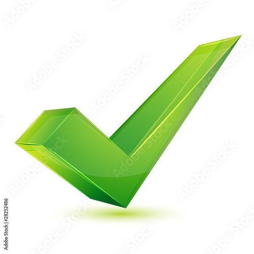Vector: right sign right sign