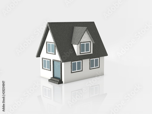 Illustration: Einfamilienhaus Einfamilienhaus