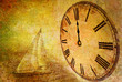 time passing, abstract vintage motive