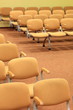 rows of empty seats texture