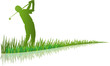 Photo : Golf Wiese
