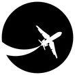 Aeroplane silhouette Aeroplane silhouette