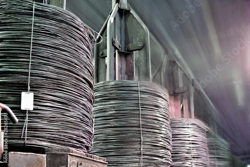 Photo: coil rod production coil rod production
