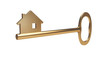 Golden House Key - Mortgage symbol