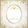 Abstract white romantic frame Abstract white romantic frame