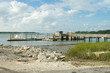 Pier Dock Into Back Bay, Low T...