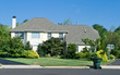 Nicely Landscaped Single Family Home Suburban Philadelphia USA Nicely Landscaped Single Family Home Suburban Philadelphia USA