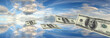 Dollars falling sky