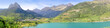 Sallent de Gallego panoramic Lanuza lake Pyrenees Sallent de Gallego panoramic Lanuza lake Pyrenees