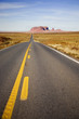 Carretera de Utah hacia Monument Valley