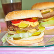 Herzhafter Cheesburger XXL